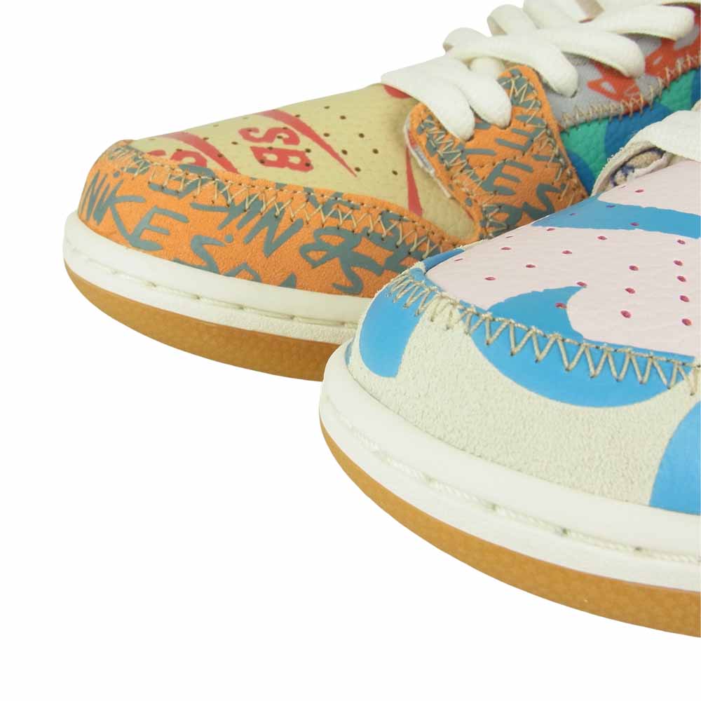 NIKE ナイキ 918321-381 SB ZOOM DUNK HIGH PREM SB ズーム ダンク ハイ プレミアム トーマス・キャンベル スニーカー マルチカラー系 28cm【極上美品】【中古】