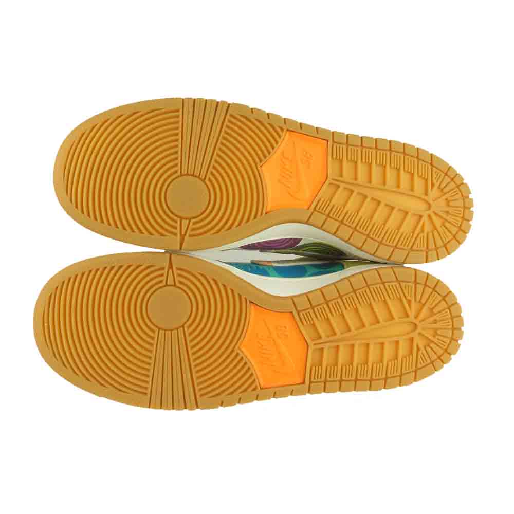 NIKE ナイキ 918321-381 SB ZOOM DUNK HIGH PREM SB ズーム ダンク ハイ プレミアム トーマス・キャンベル スニーカー マルチカラー系 28cm【極上美品】【中古】