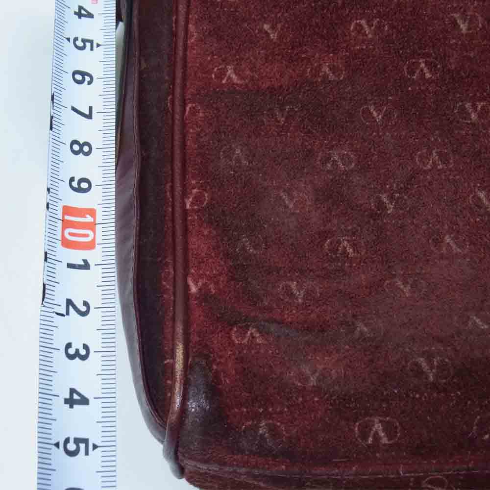 VALENTINO ヴァレンティノ Vロゴ総柄 ショルダーバッグ ブラウン系【中古】