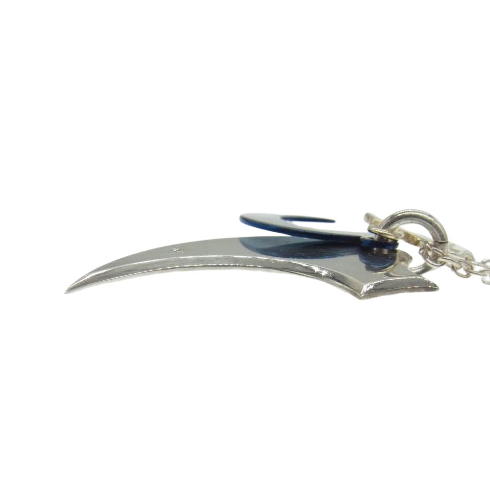 ウルフマンBRS ムーン ウルフ ネックレス シルバー系【中古】