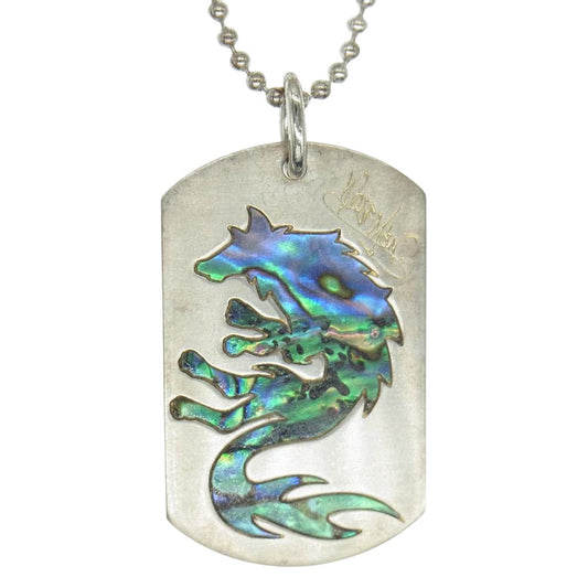 ウルフマンBRS ウルフ ドッグタグ ネックレス シルバー系【中古】