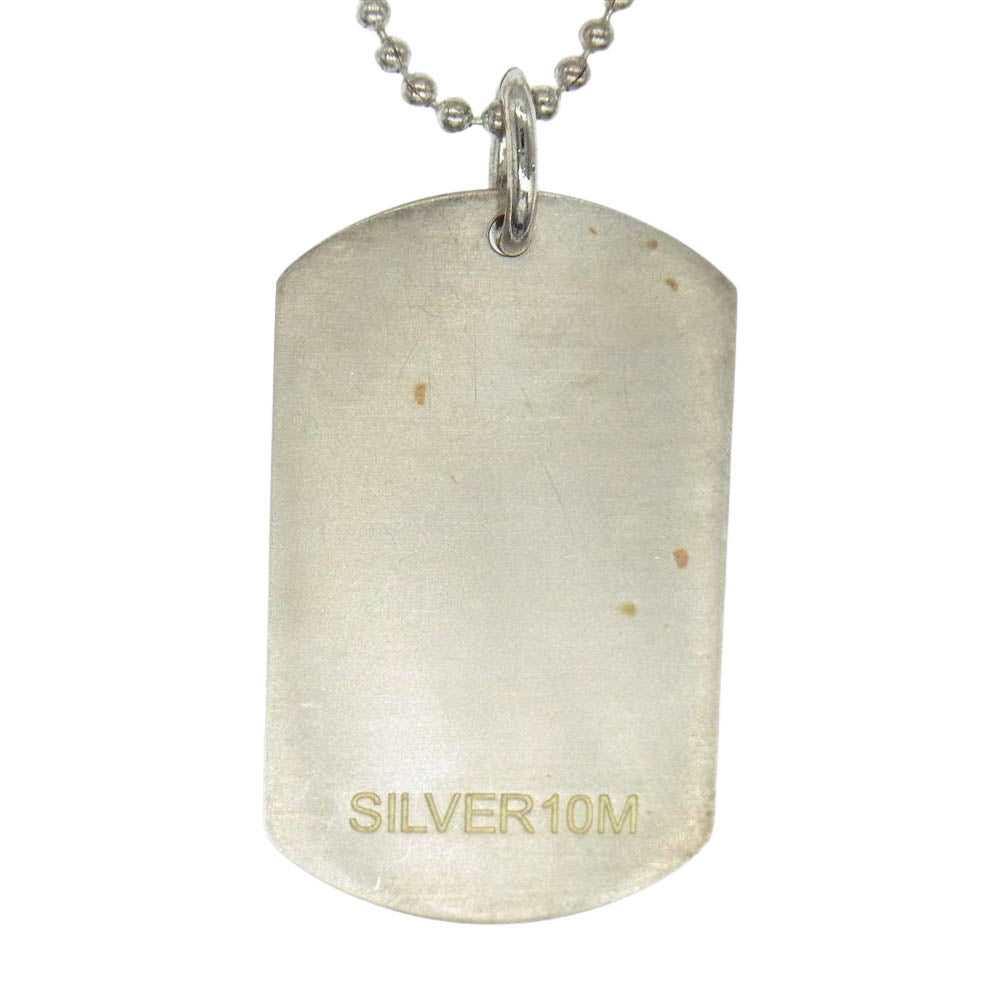 ウルフマンBRS ウルフ ドッグタグ ネックレス シルバー系【中古】