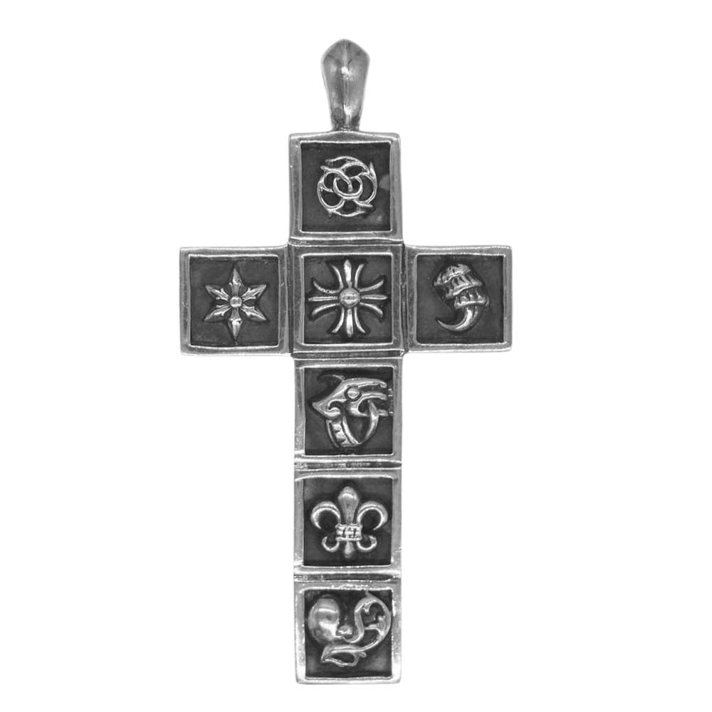CHROME HEARTS クロムハーツ（原本無） マルチ フレームド クロス シルバー系【中古】
