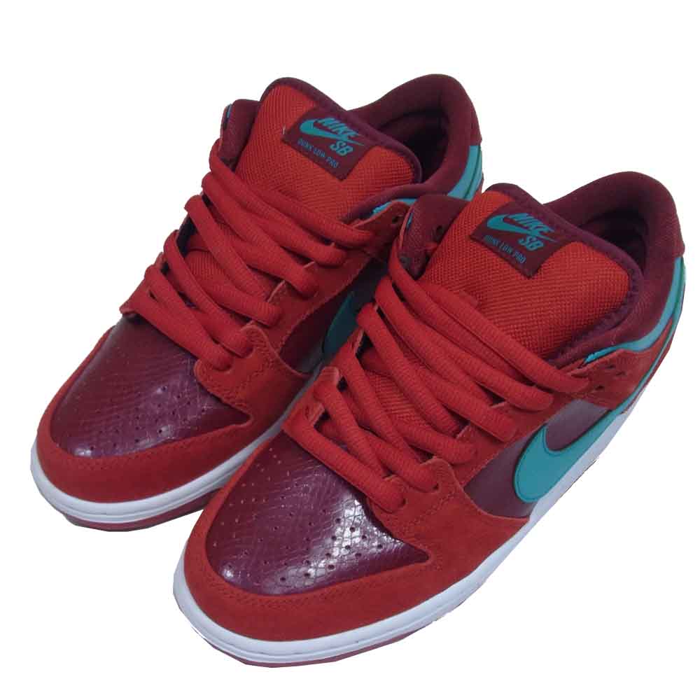 NIKE ナイキ 304292-636 DUNK LOW PRO SB BRICKHOUSE ダンク ロー プロ ブリックハウス  レッド系 27cm【美品】【中古】