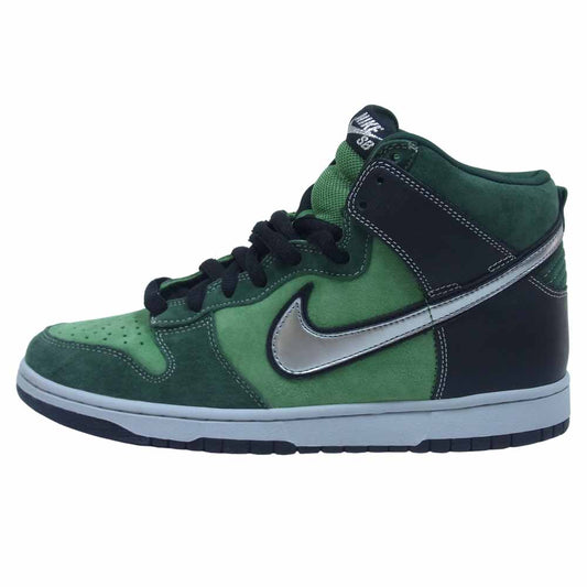 NIKE ナイキ 305050-304 SB DUNK HIGH PRO BRUT ダンク ハイ プロ ブリュット グリーン系 27.5cm【新古品】【未使用】【中古】
