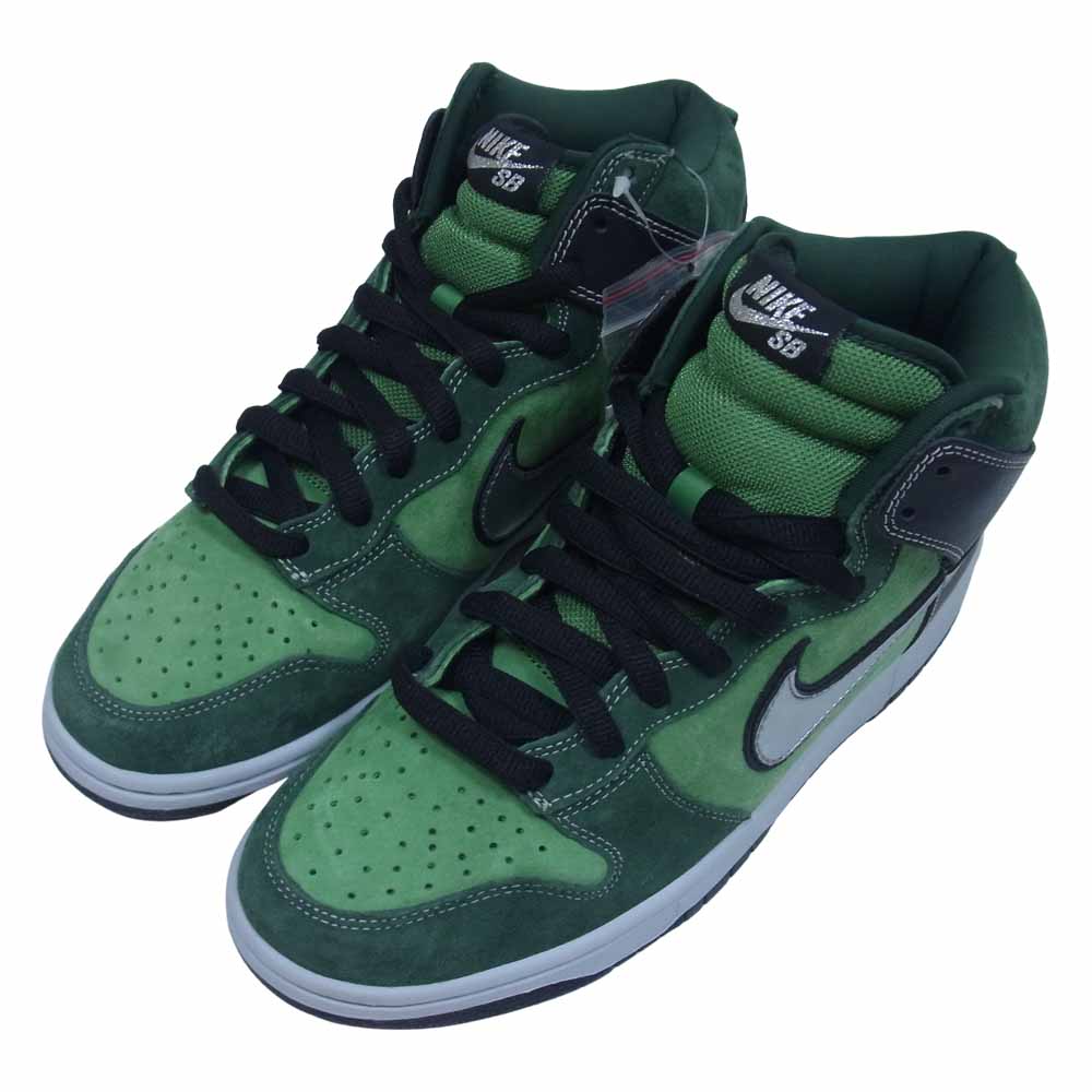 NIKE ナイキ 305050-304 SB DUNK HIGH PRO BRUT ダンク ハイ プロ ブリュット グリーン系 27.5cm【新古品】【未使用】【中古】