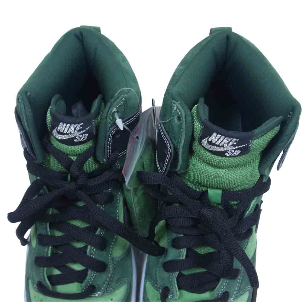 NIKE ナイキ 305050-304 SB DUNK HIGH PRO BRUT ダンク ハイ プロ ブリュット グリーン系 27.5cm【新古品】【未使用】【中古】