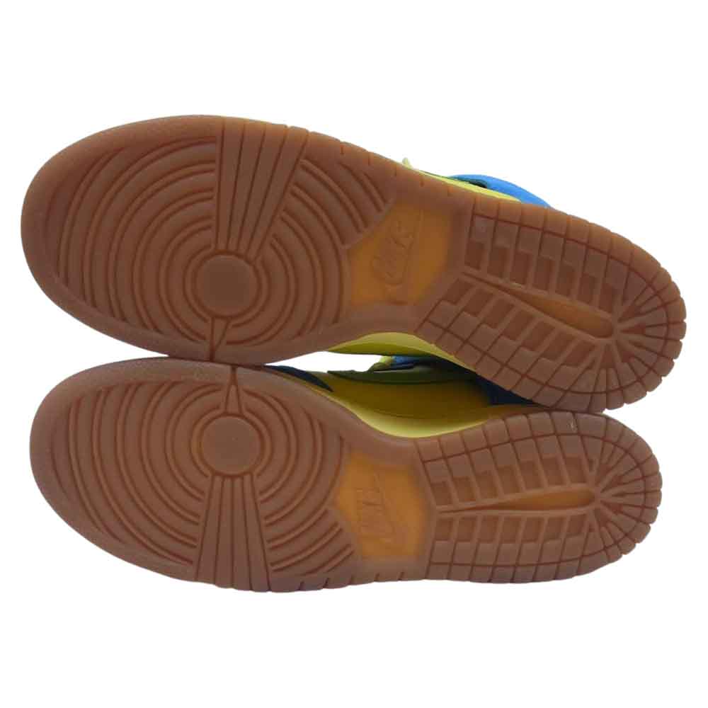 NIKE ナイキ 305050-731 SB Dunk High Marge Simpson ダンク ハイ マージ シンプソン イエロー系 ライトブルー系 27.5㎝【美品】【中古】