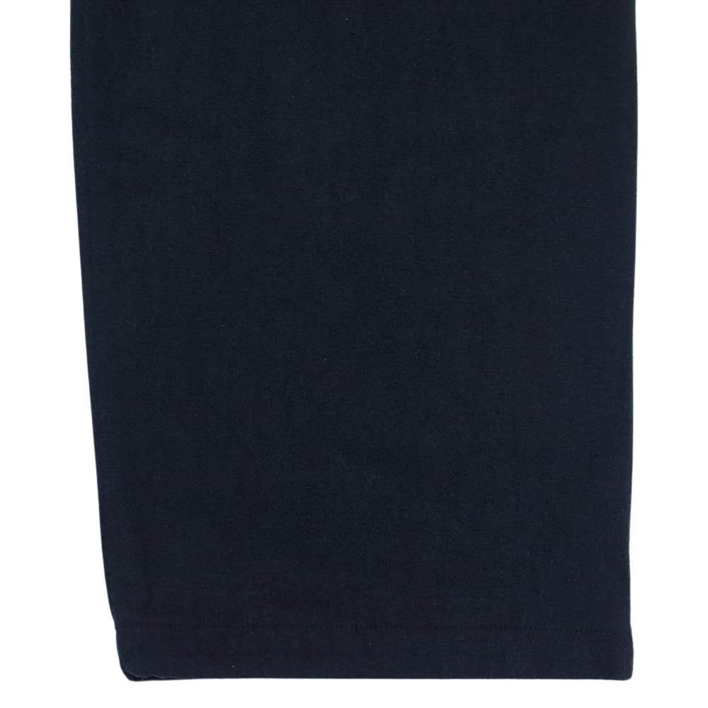 COMOLI コモリ V01-03007 22SS シルクネップ ドローストリング パンツ ブラック系 2【新古品】【未使用】【中古】