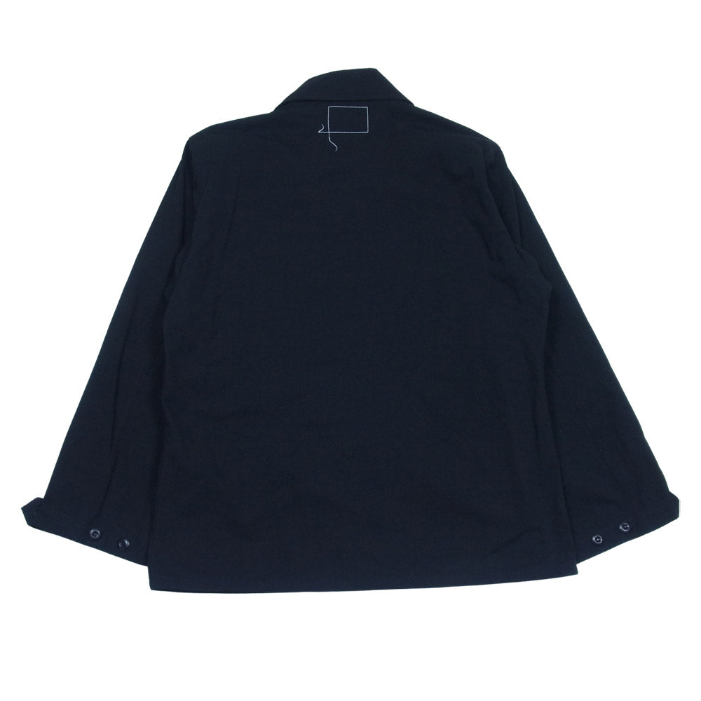 WTAPS ダブルタップス 21SS 211WVDT-SHM01 WKILL LS NYCO RIPSTOP リップストップ ミリタリー ジャングル フィティグー ジャケット ブラック系 M【美品】【中古】