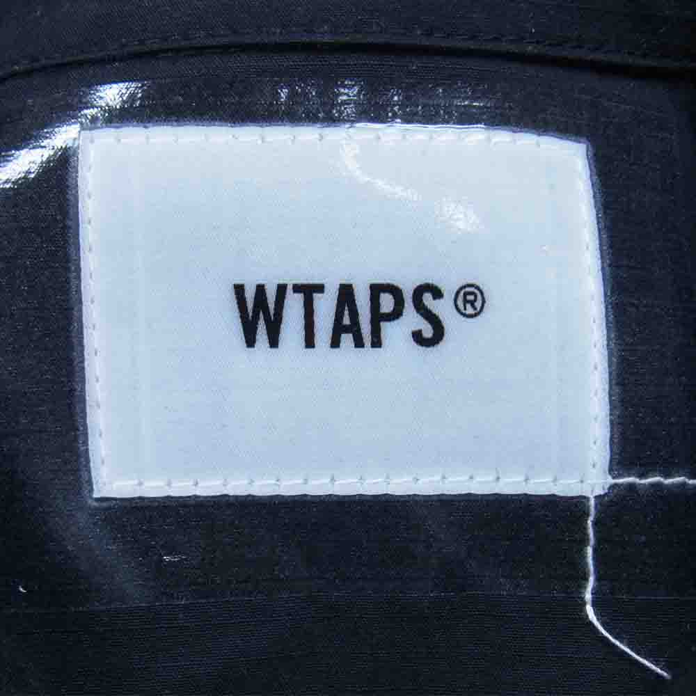 WTAPS ダブルタップス 21SS 211WVDT-SHM01 WKILL LS NYCO RIPSTOP リップストップ ミリタリー ジャングル フィティグー ジャケット ブラック系 M【美品】【中古】