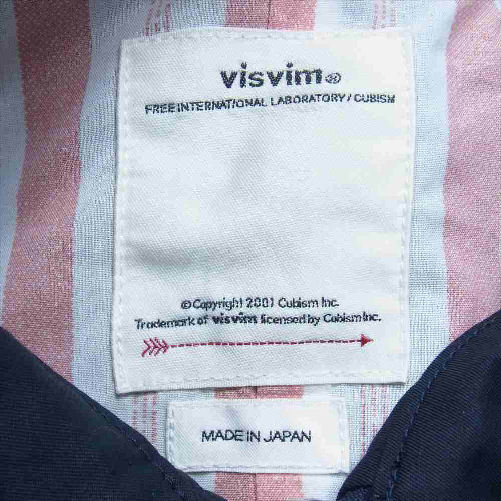 VISVIM ビズビム 20SS 012010503028 PEYTON SWING TOP ペイトン スウィング トップ ブルゾン ジャケット ネイビー系 1【中古】