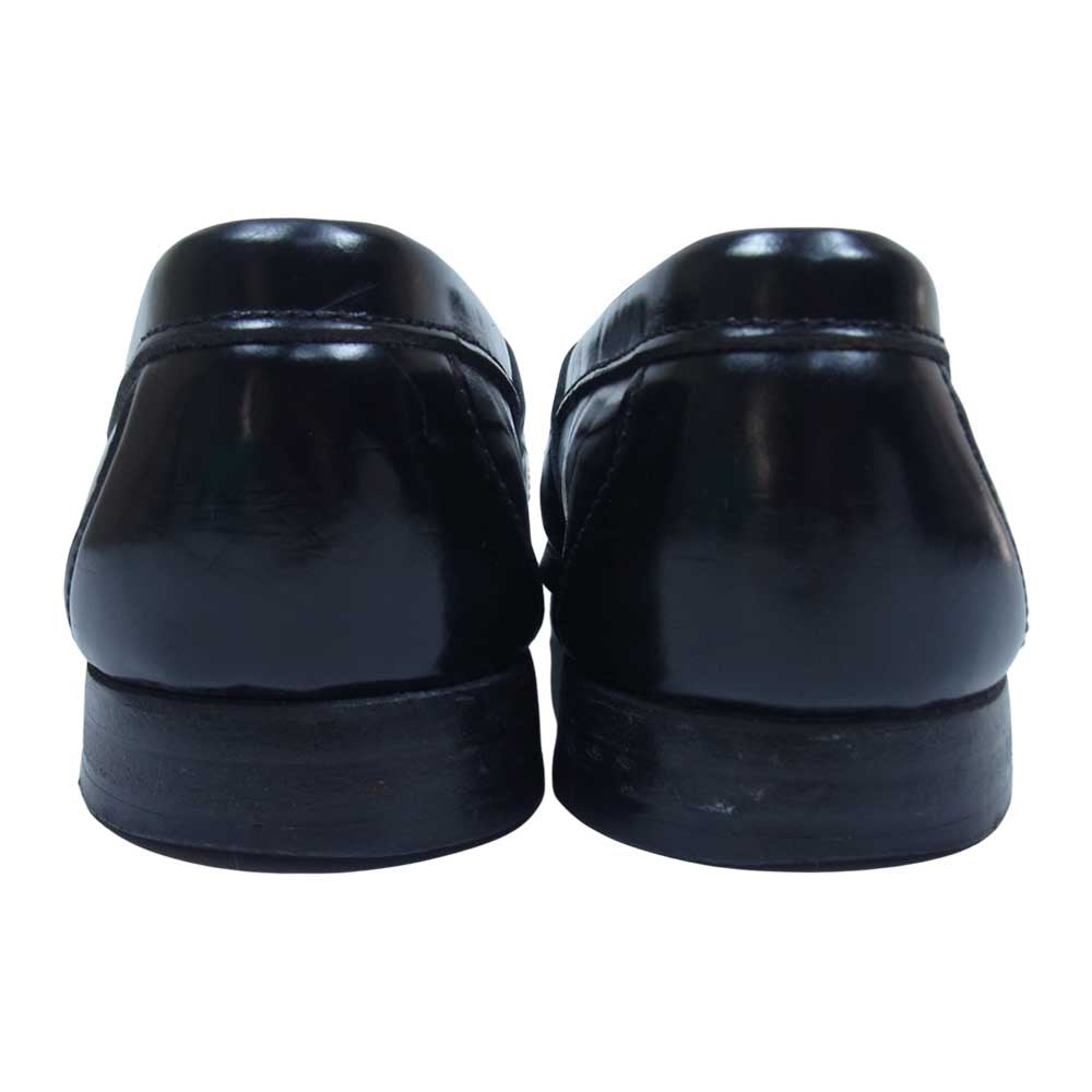 COLE HAAN コールハーン USA製 レザー ローファー ブラック系 75E【中古】