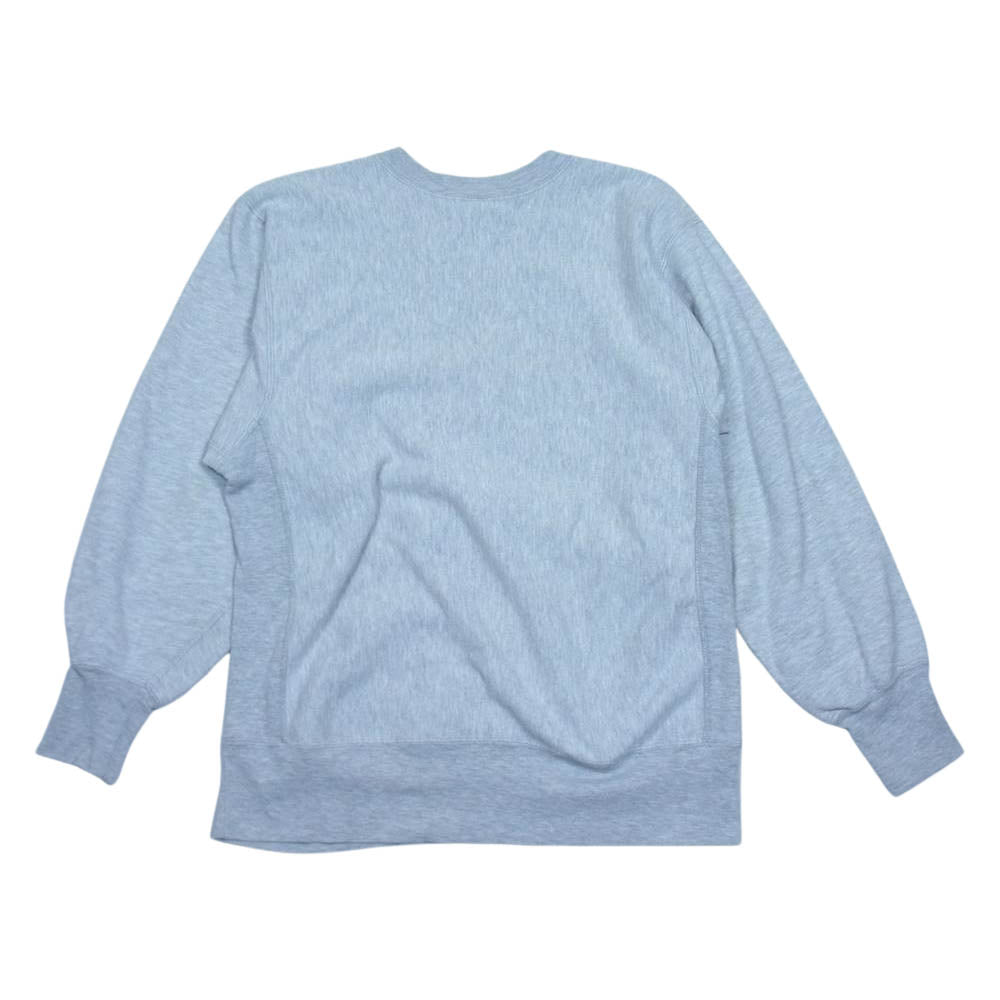 Champion チャンピオン ヴィンテージ USA製 80s トリコタグ BRANDIES プリント リバースウィーブ スウェット トレーナー グレー系 L【中古】