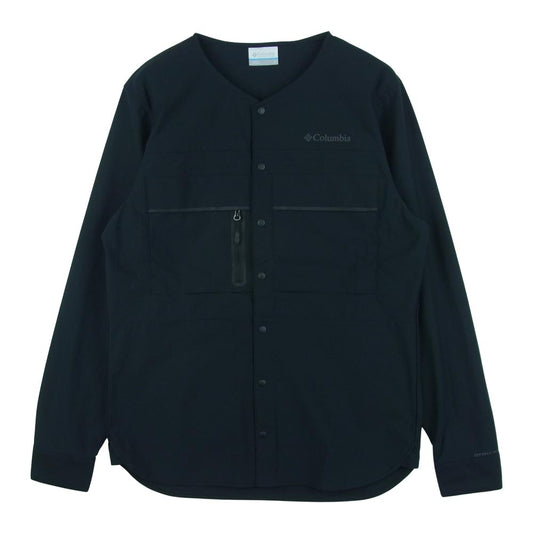 Columbia コロンビア PM3786 Second Hill L/S Shirt セカンドヒル ロング スリーブ シャツ ブラック系 S【美品】【中古】