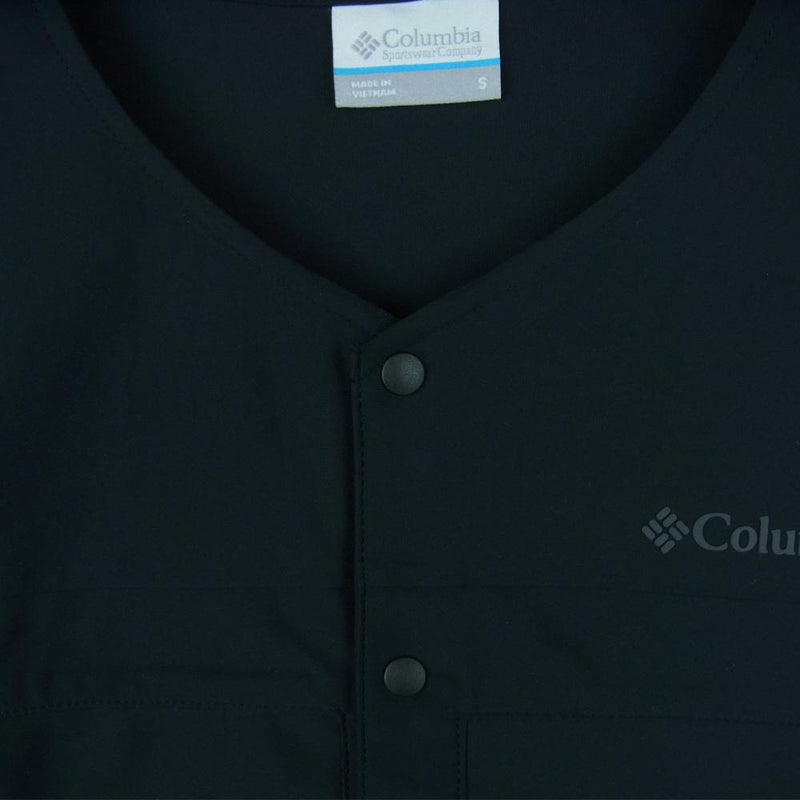 Columbia コロンビア PM3786 Second Hill L/S Shirt セカンドヒル ロング スリーブ シャツ ブラック系 S【美品】【中古】