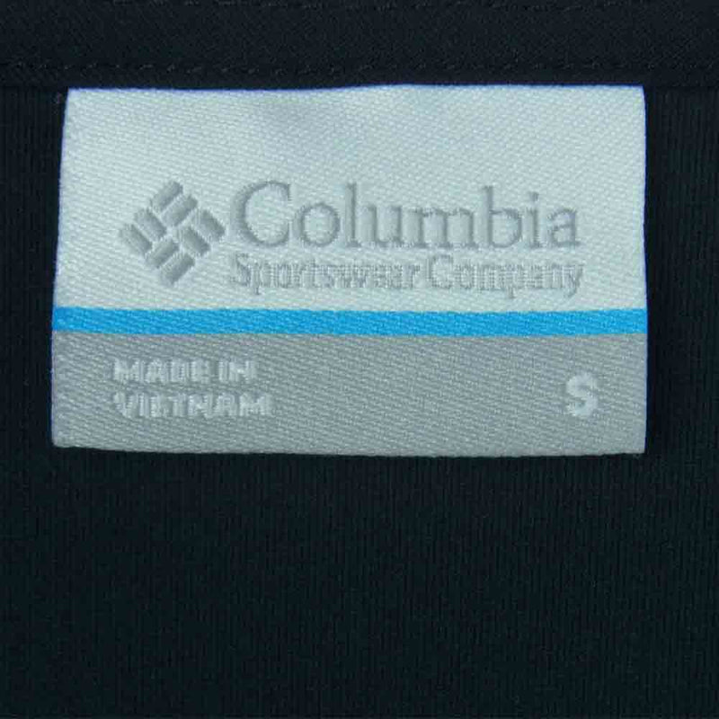 Columbia コロンビア PM3786 Second Hill L/S Shirt セカンドヒル ロング スリーブ シャツ ブラック系 S【美品】【中古】