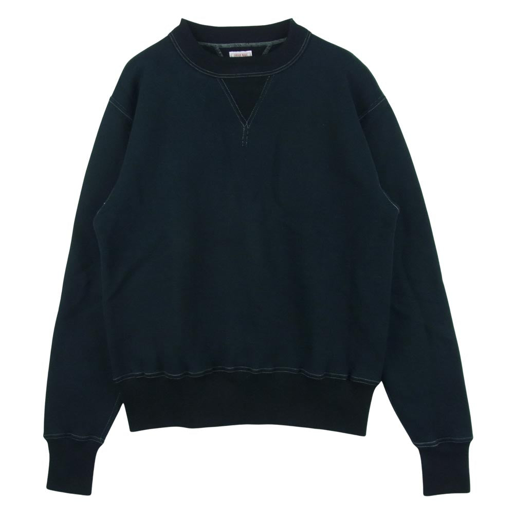CUSHMAN クッシュマン 両V スウェット トレーナー コットン ブラック系 M【美品】【中古】