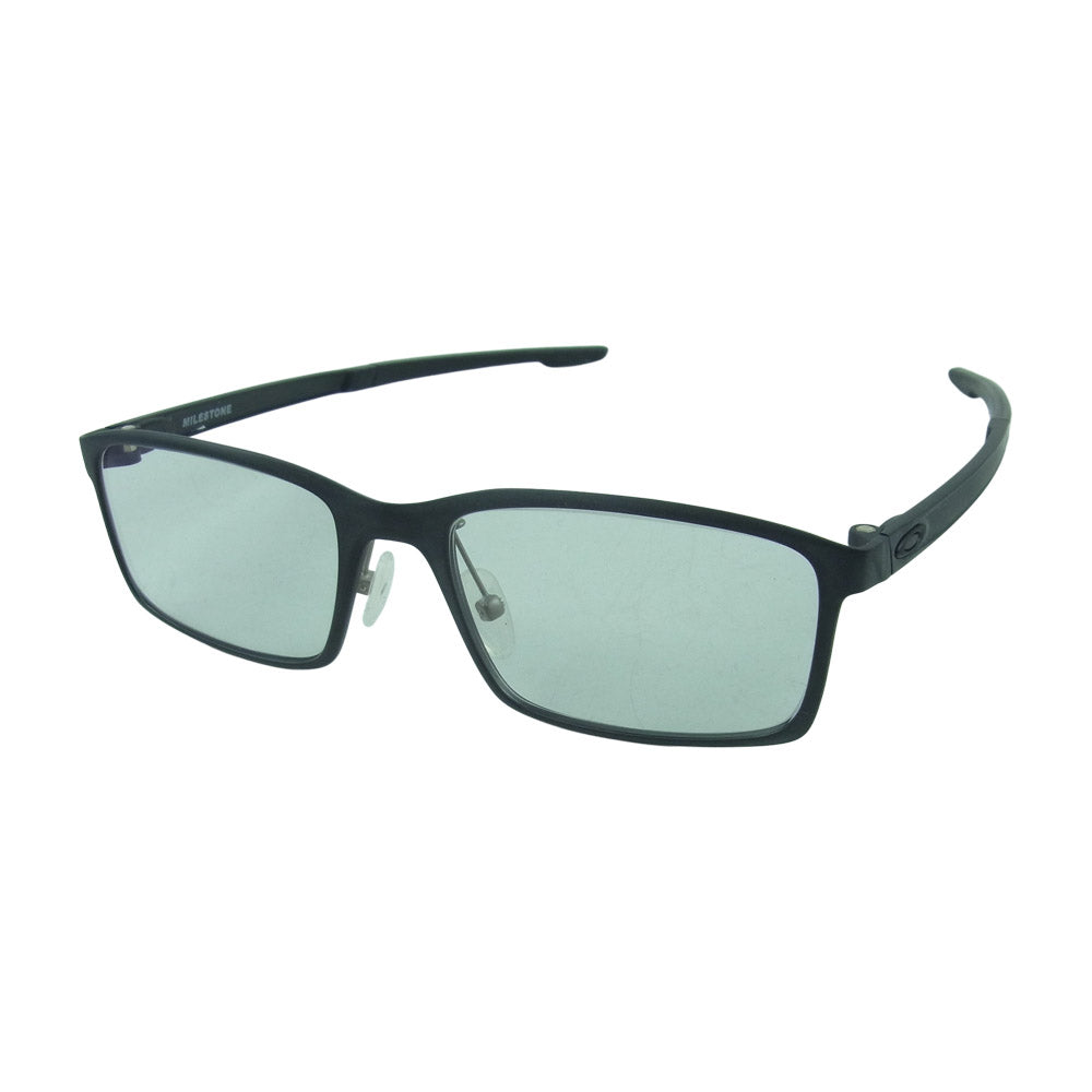 OAKLEY オークリー OX8036-0152 MILESTONE マイルストーン 度無し レンズ アイウェア メガネ ブラック系【美品】【中古】