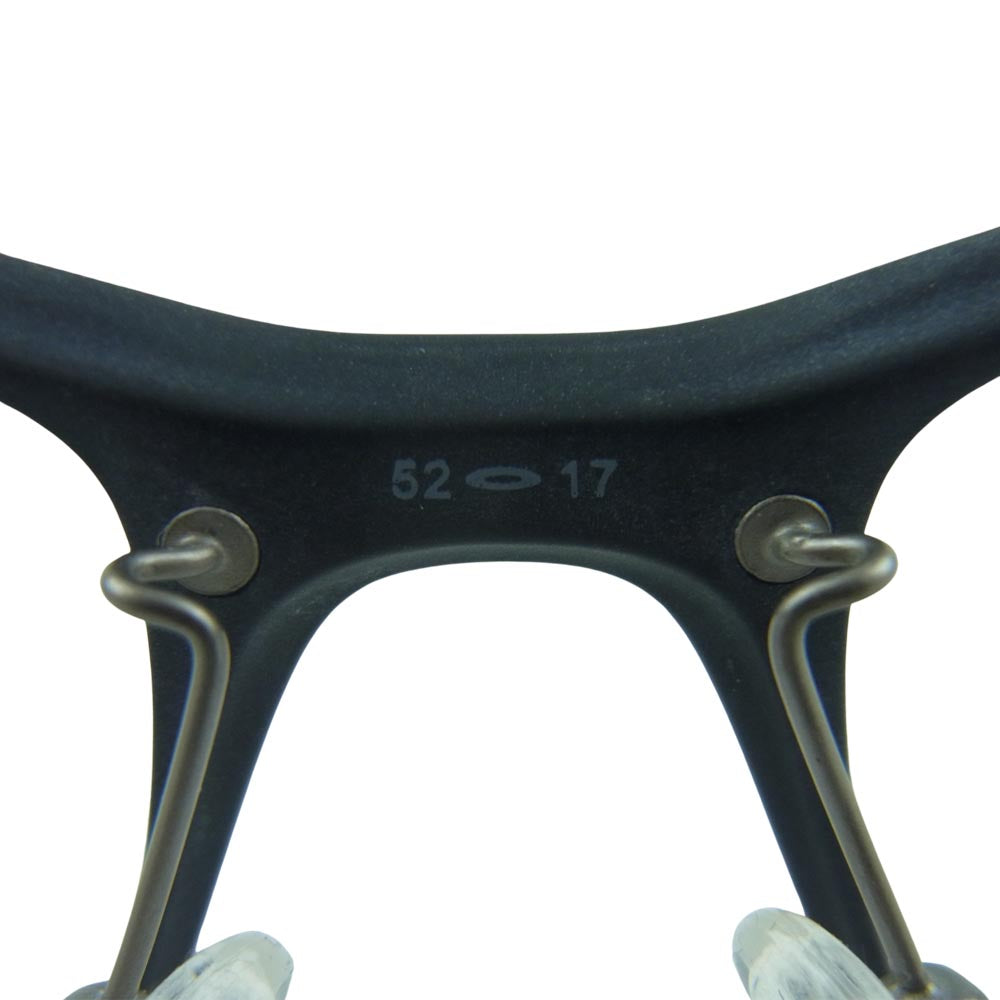 OAKLEY オークリー OX8036-0152 MILESTONE マイルストーン 度無し レンズ アイウェア メガネ ブラック系【美品】【中古】