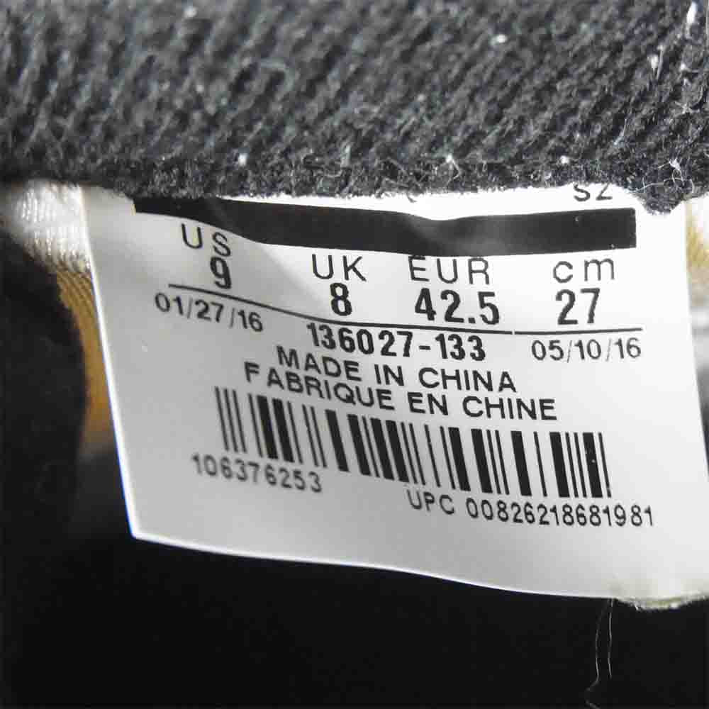 NIKE AIR JORDAN ナイキ ジョーダン 136027-133 5 RETRO HIGH WHITE/BLACK METALLIC GOLD COIN エアジョーダン レトロ ハイ スニーカー ホワイト系 27cm【中古】