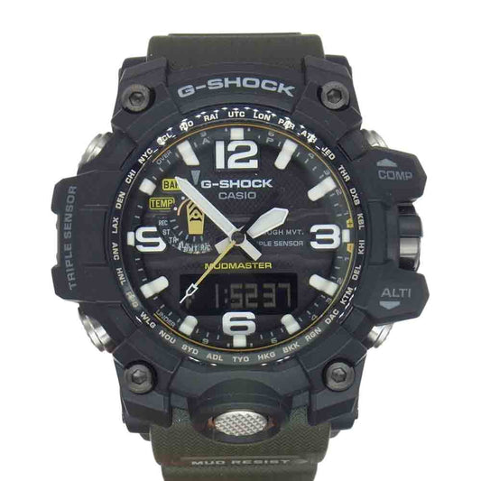 CASIO G-SHOCK カシオ ジーショック GWG-1000 GWG-1000 5463 MUDMASTER マッドマスター ウォッチ 腕時計 ブラック系【極上美品】【中古】