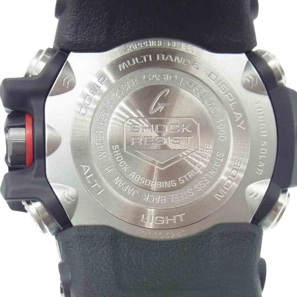 CASIO G-SHOCK カシオ ジーショック GWG-1000 GWG-1000 5463 MUDMASTER マッドマスター ウォッチ 腕時計 ブラック系【極上美品】【中古】