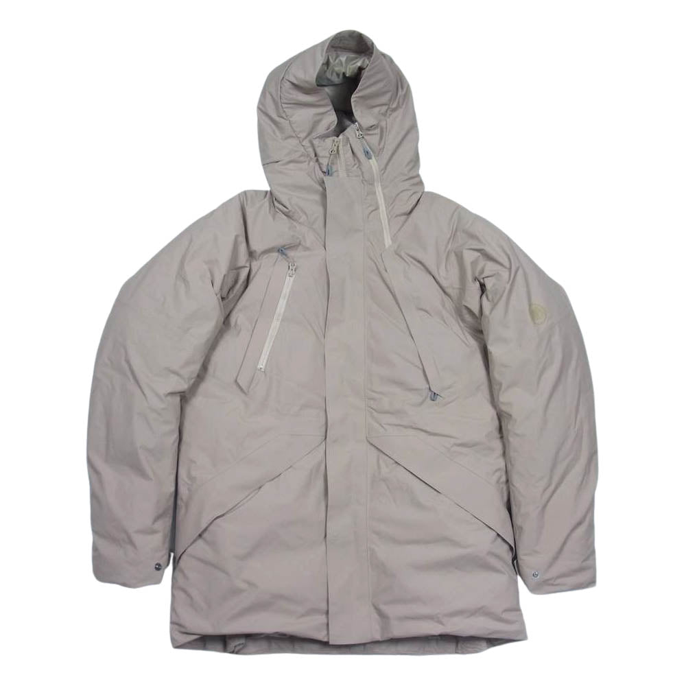 Mammut マムート 1010-27571 国内正規品 ZUN HS Thermo Hooded Parka AF フーデッド パーカー ダウン ジャケット ベージュ系 S【美品】【中古】