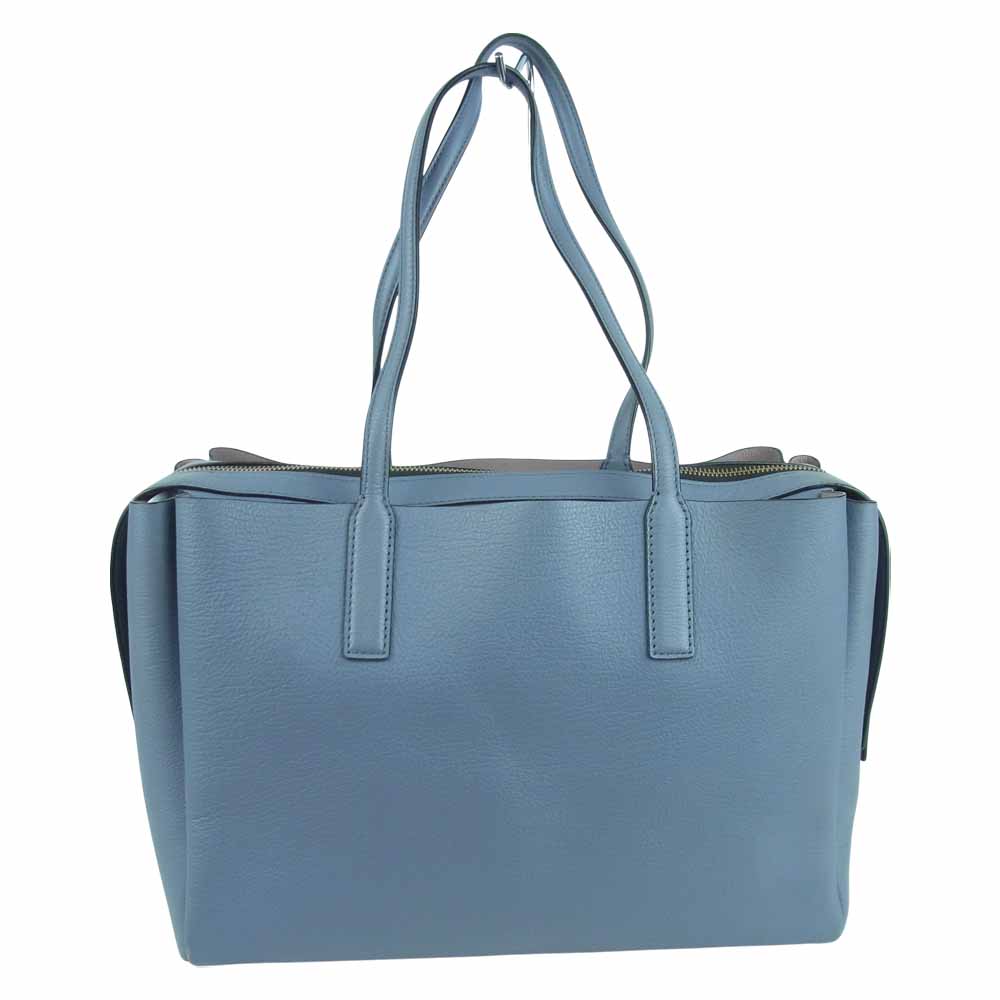 MARC JACOBS マークジェイコブス M0015771 THE PROTEGE TOTE プロティージュ レザー トート バッグ グレイッシュライトブルー系【中古】