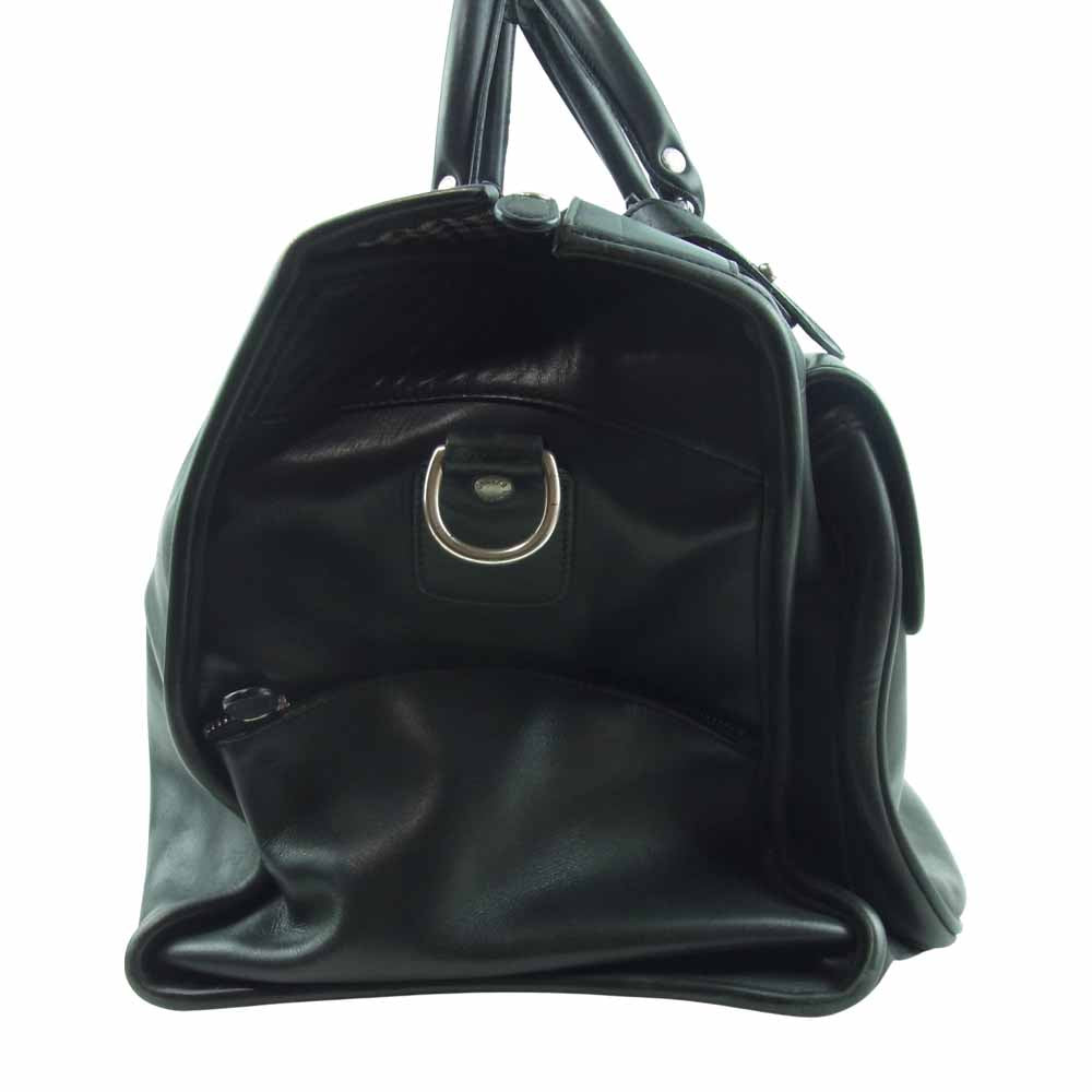 GHURKA グルカ NO.2 THE EXPRESS エクスプレス レザー ボストン バッグ ブラック系【中古】