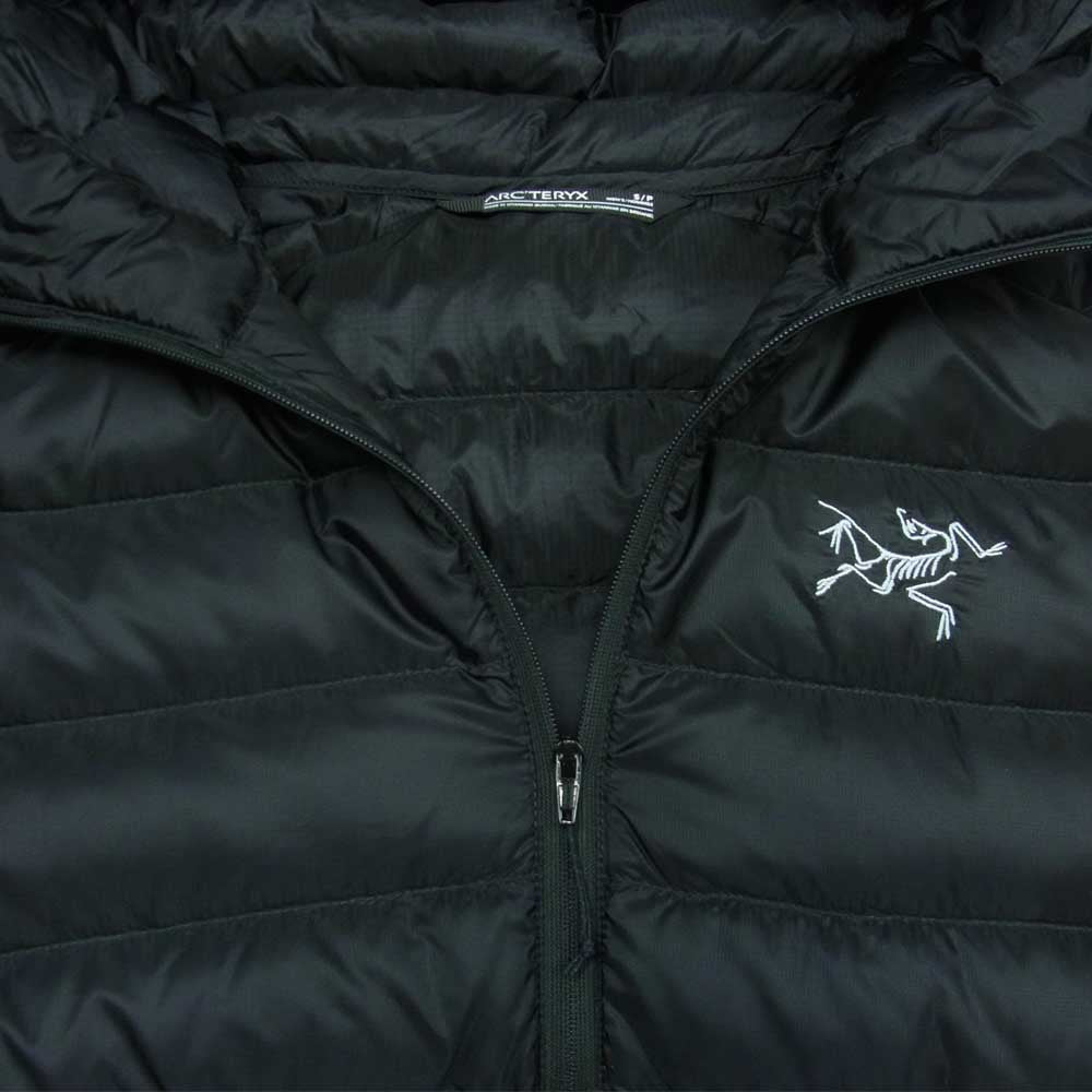 ARC'TERYX アークテリクス 18013 CERIUM LT HOODY セリウム ダウン フーディ ジャケット ブラック系 S【新古品】【未使用】【中古】