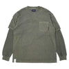 DESCENDANT ディセンダント MILITIA LAYERED TEE ワッフル サーマル レイヤード Tシャツ カーキ カーキ系 2【中古】