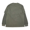 DESCENDANT ディセンダント MILITIA LAYERED TEE ワッフル サーマル レイヤード Tシャツ カーキ カーキ系 2【中古】