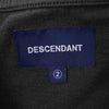 DESCENDANT ディセンダント MILITIA LAYERED TEE ワッフル サーマル レイヤード Tシャツ ダークグレー グレー系 2【中古】