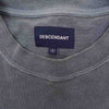 DESCENDANT ディセンダント MILITIA LAYERED TEE ワッフル サーマル レイヤード Tシャツ ブルー グレイッシュブルー系 1(参考サイズS)【中古】