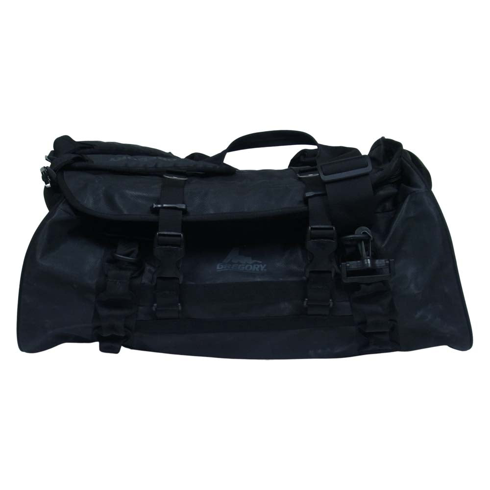 GREGORY グレゴリー 旧タグ ダッフルバッグ ボストン バッグ ブラック系【中古】