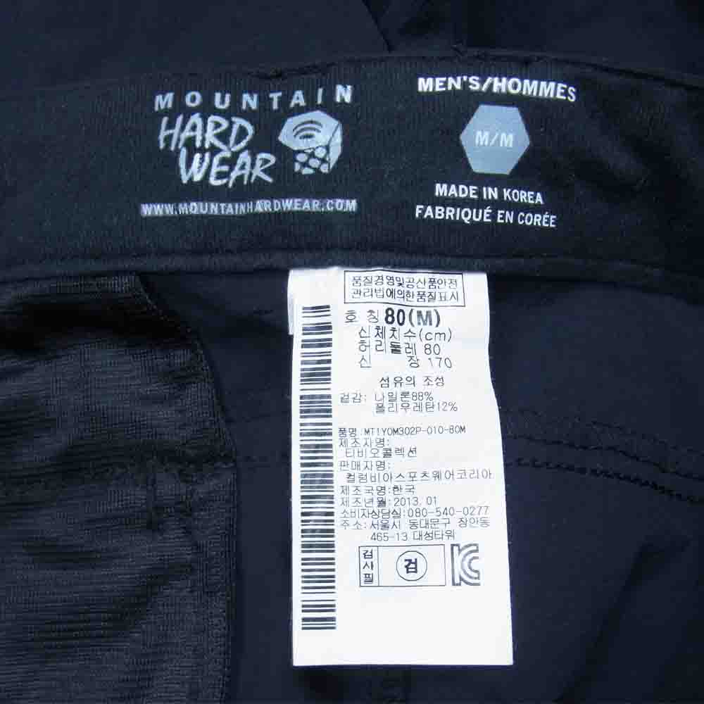 マウンテンハードウェア ロング パンツ ブラック系 M【中古】