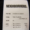 NEIGHBORHOOD ネイバーフッド 212OKNH-CSM01 TEC FLEECE / E-CREW LS ポーラテック フリース クルーネック スウェット トレーナー ブラック系 M【美品】【中古】