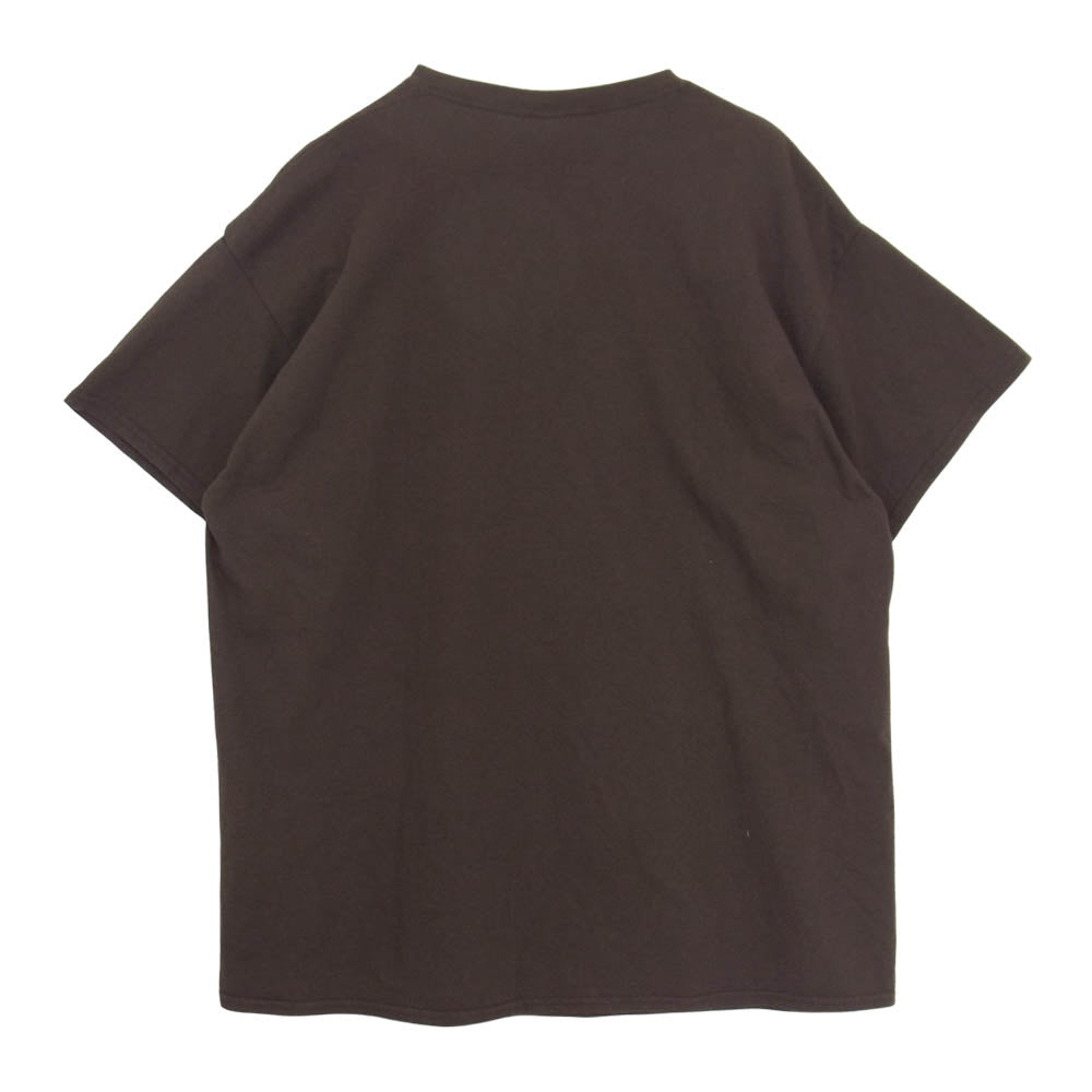 カクタスジャック Travis Scott トラヴィススコット × FRAGMENT DESIGN フラグメントデザイン ICONS TEE 虎 タイガー プリント アイコン 半袖 Tシャツ ブラウン系 L【美品】【中古】