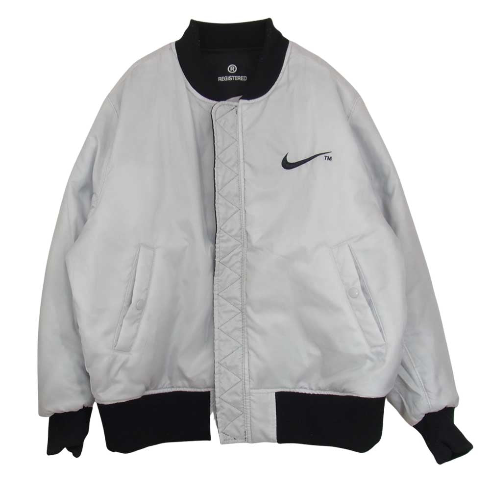 NIKE ナイキ DD6056-010 AS M NSW SYNFL SWOOSH BOMBER スウッシュ ナイロン リバーシブル ボンバー ブルゾン ジャケット ブラック系 XL【中古】