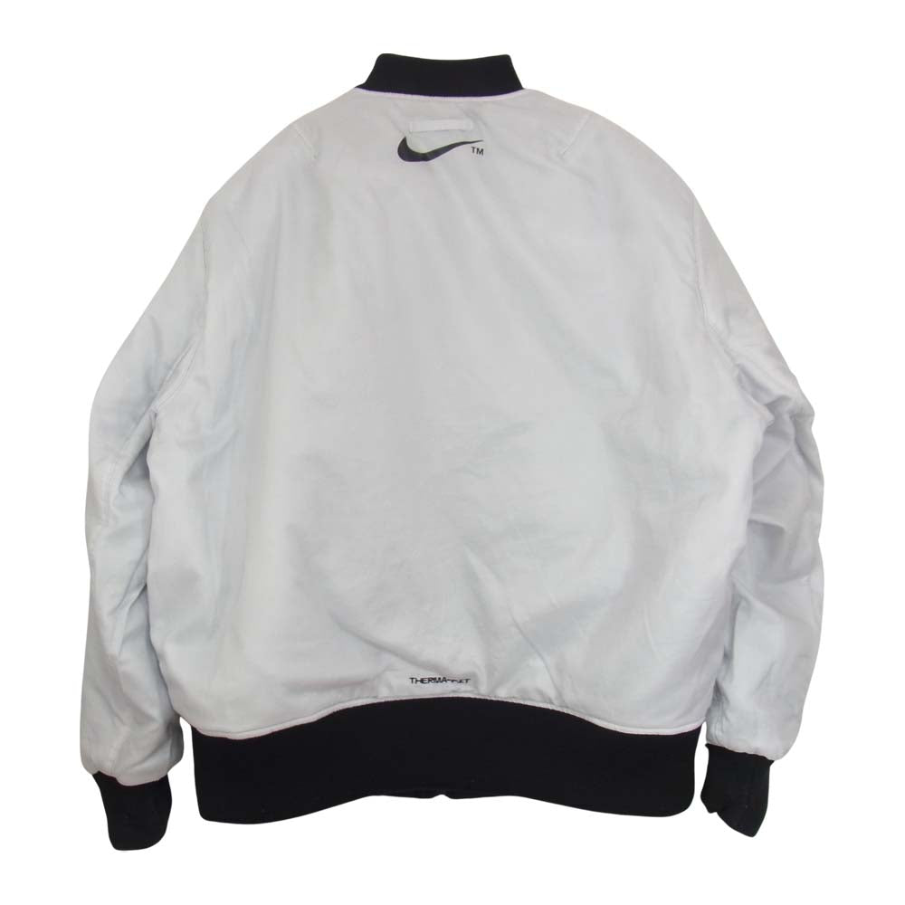 NIKE ナイキ DD6056-010 AS M NSW SYNFL SWOOSH BOMBER スウッシュ ナイロン リバーシブル ボンバー ブルゾン ジャケット ブラック系 XL【中古】