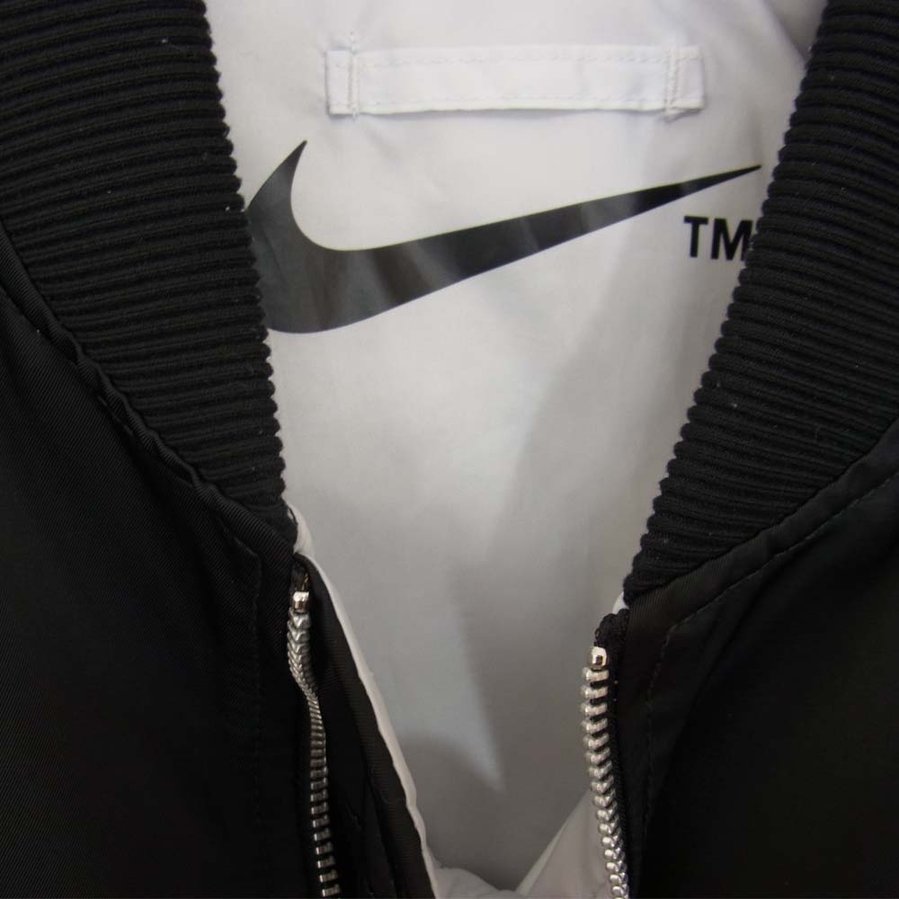 NIKE ナイキ DD6056-010 AS M NSW SYNFL SWOOSH BOMBER スウッシュ ナイロン リバーシブル ボンバー ブルゾン ジャケット ブラック系 XL【中古】