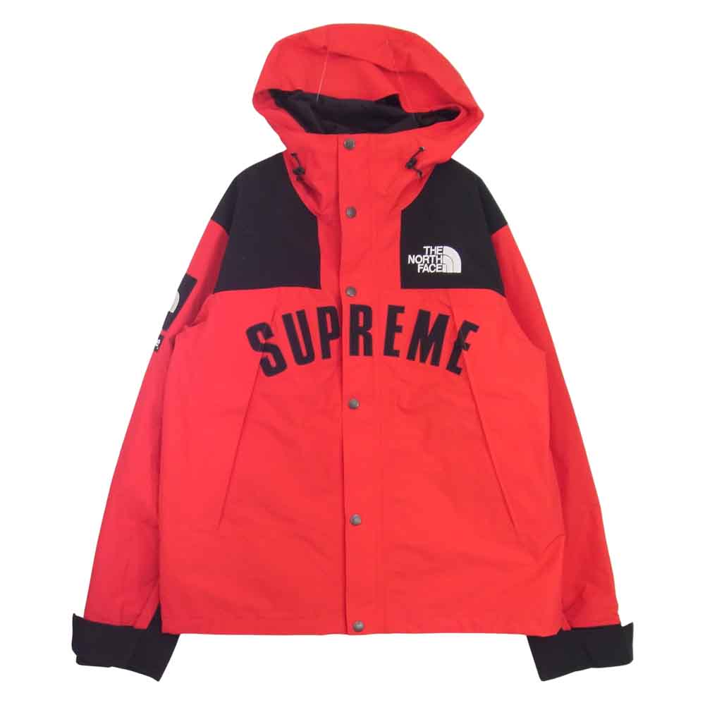 Supreme シュプリーム 19SS THE NORTHFACE Arc Logo Mountain Parka ノースフェイス アーチロゴ マウンテンパーカー  レッド系 M【中古】