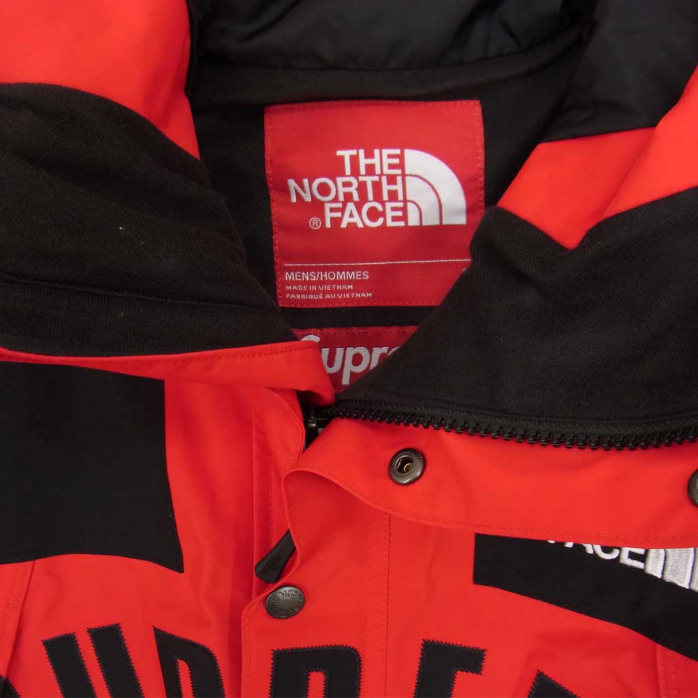 Supreme シュプリーム 19SS THE NORTHFACE Arc Logo Mountain Parka ノースフェイス アーチロゴ マウンテンパーカー  レッド系 M【中古】