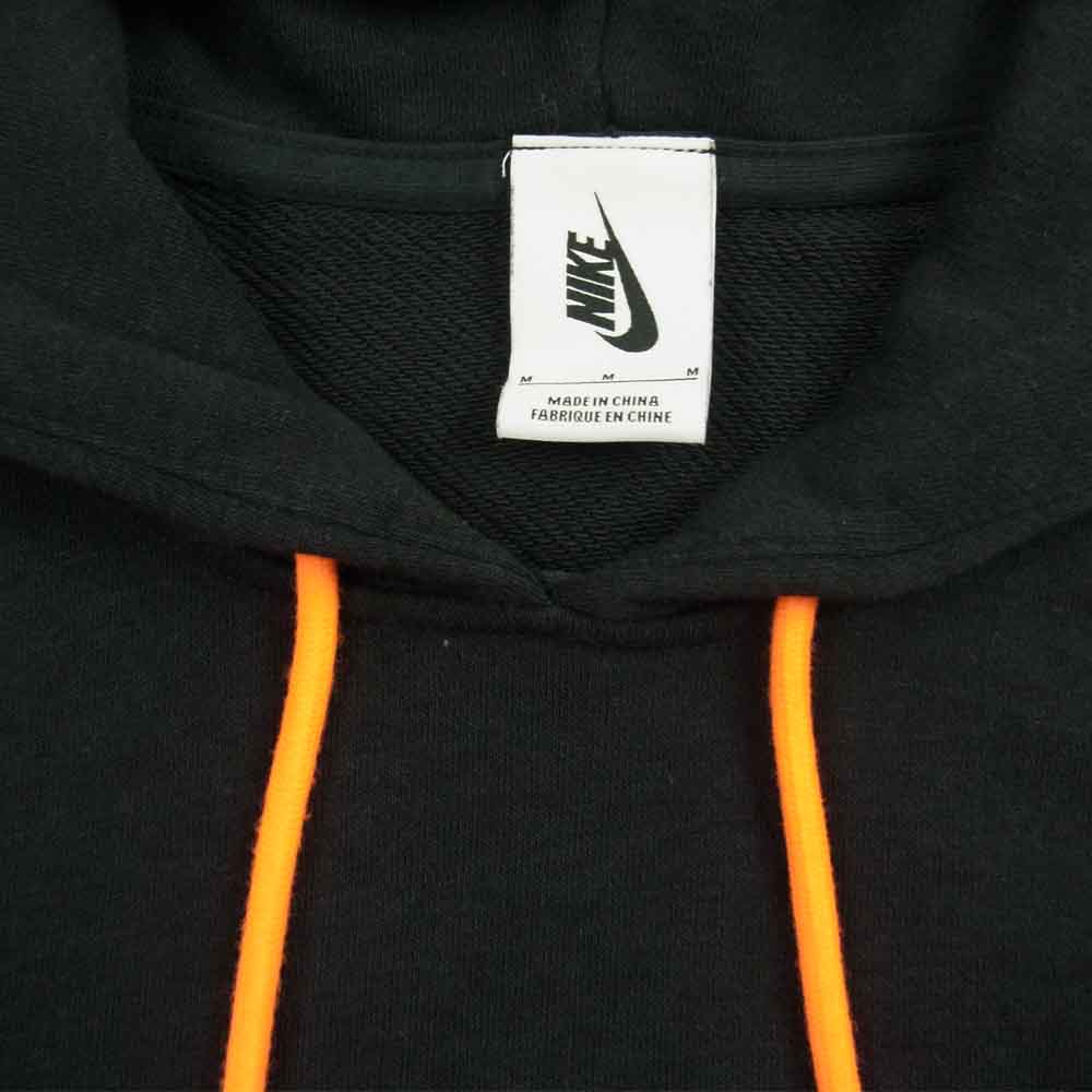 OFF-WHITE オフホワイト AA3257-010 NIKE ナイキ Football Collection Pullover Hoodie ブラック系 M【中古】
