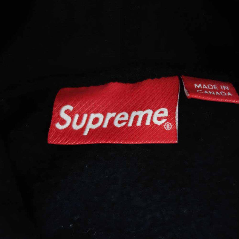 Supreme box logo hooded black m ブラック