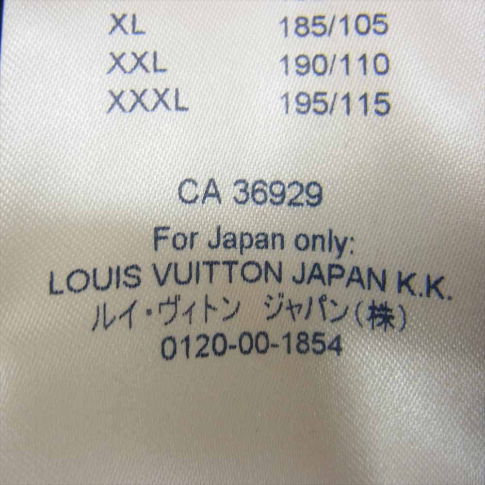 LOUIS VUITTON ルイ・ヴィトン 19AW フル モノグラム ジャカード クルーネック スウェット ネイビー系 S【中古】