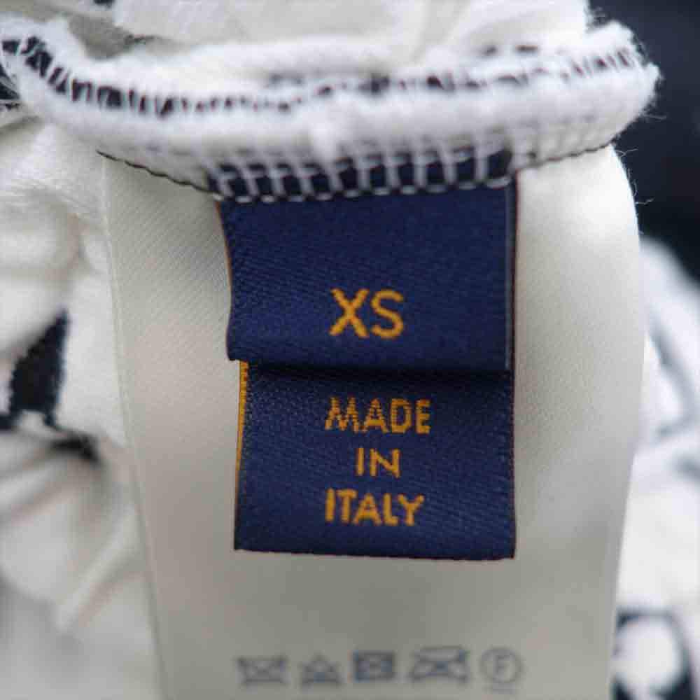 LOUIS VUITTON ルイ・ヴィトン 20SS 1A7RRM フル モノグラム ジャカード クルーネック スウェット ブラック系 XS【中古】