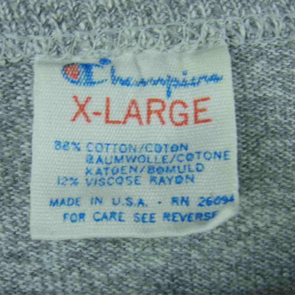 Champion チャンピオン ヴィンテージ USA製 80s トリコタグ 染み込み