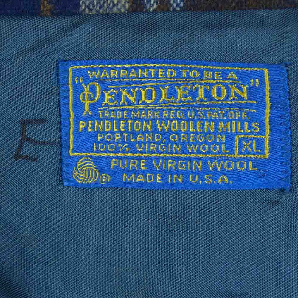 PENDLETON ペンドルトン ヴィンテージ 70s USA製 ウール チェック柄